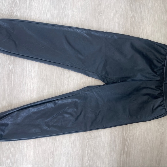 Commando Faux Leather Joggers - Picture 2 of 4